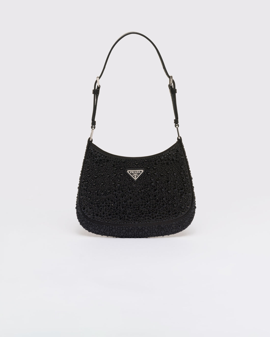 Prada Cleo satin bag with crystals