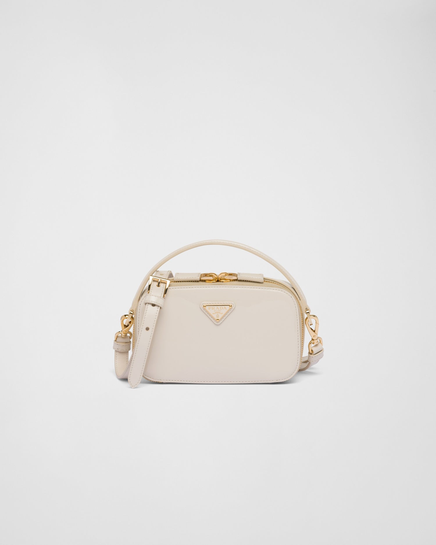 Prada Odette patent leather mini-bag