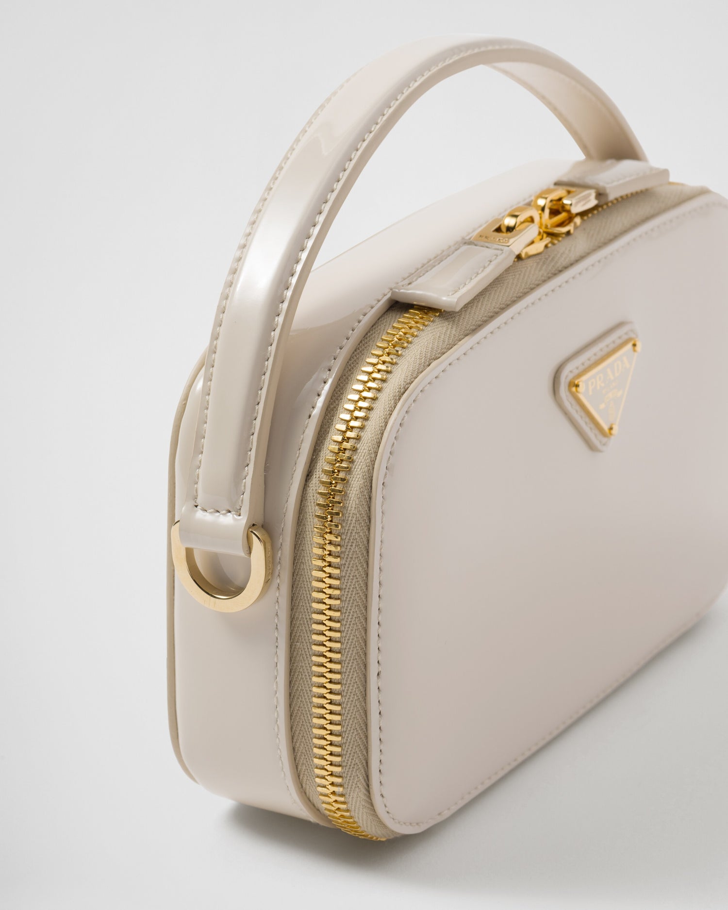 Prada Odette patent leather mini-bag