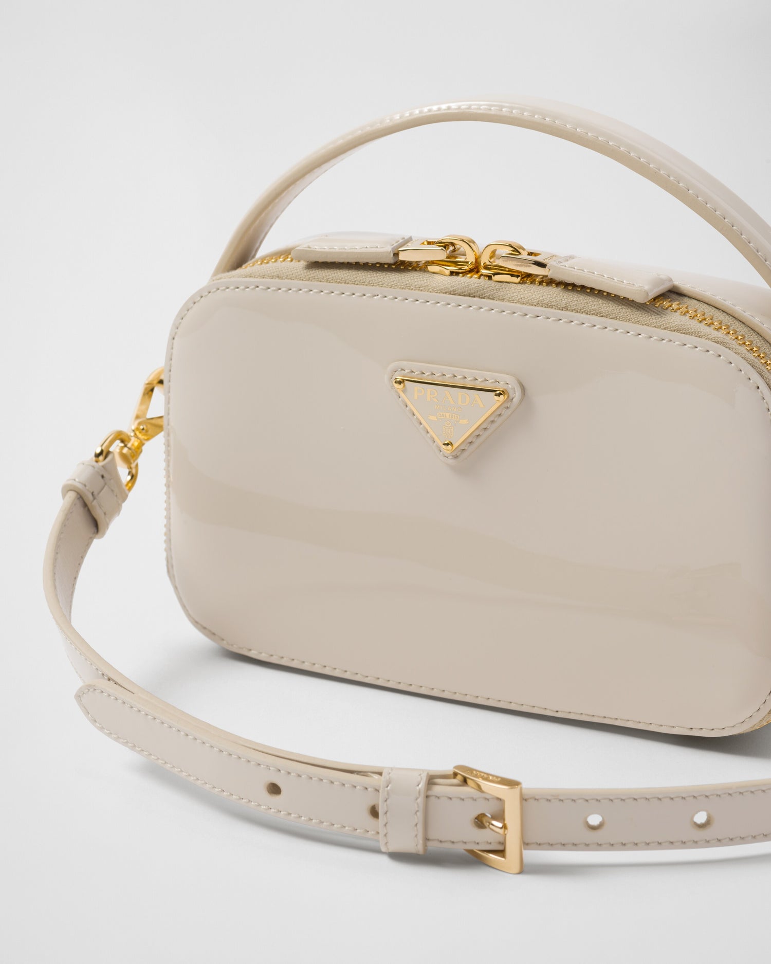 Odette patent leather mini-bag