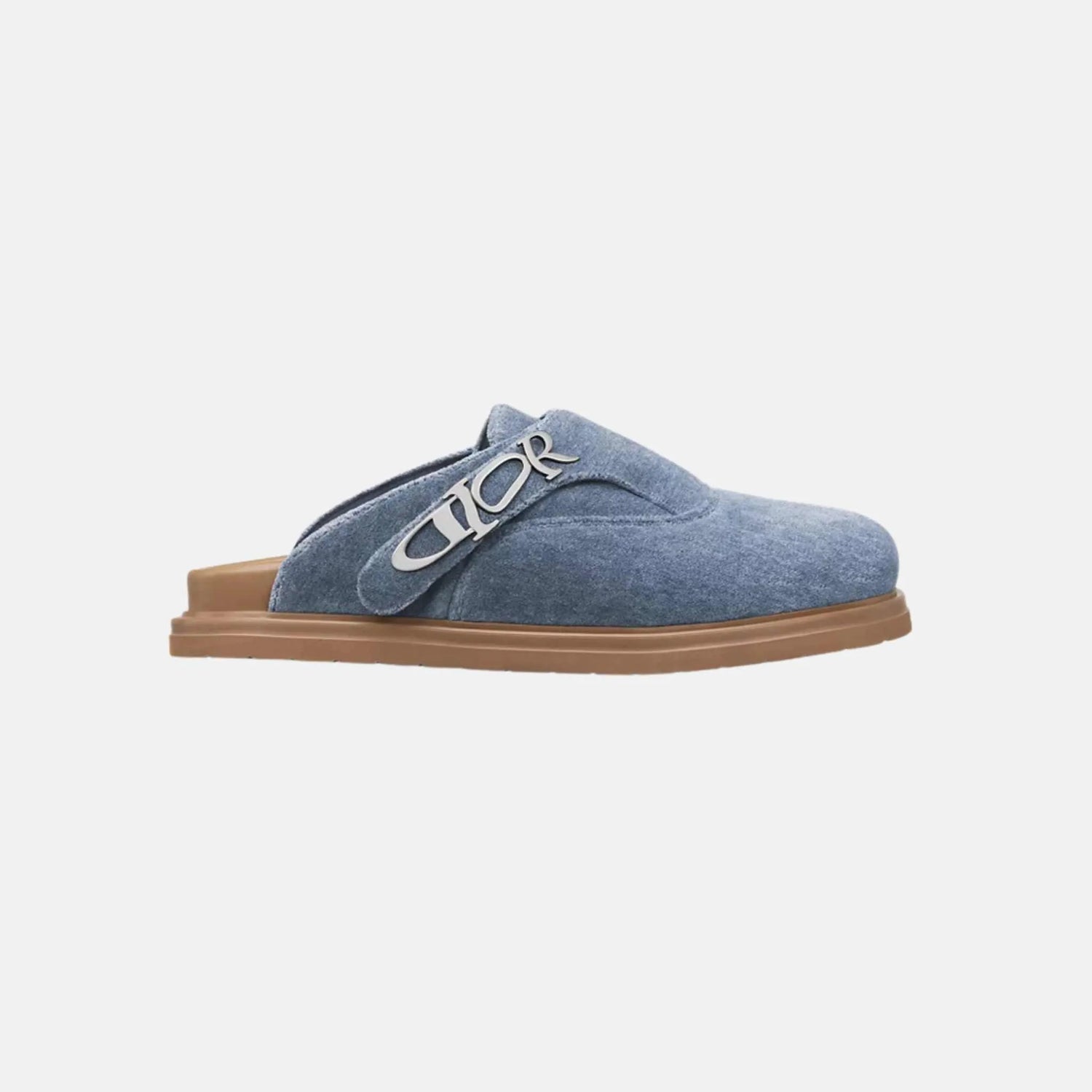 Dior Aqua Mule DIOR &amp; LEWIS HAMILTON Blue Denim, Side