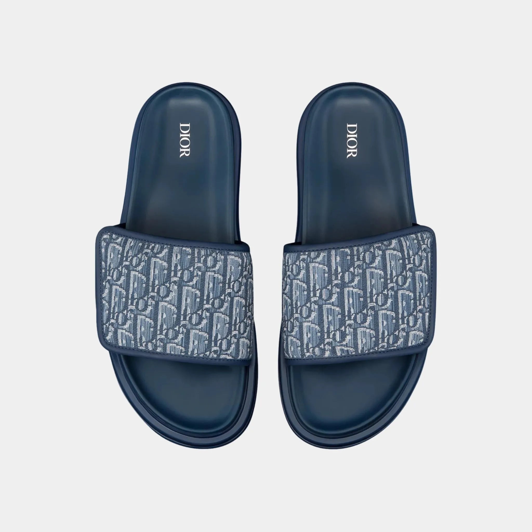 Aqua Sandal In Dior Oblique Jacquard
