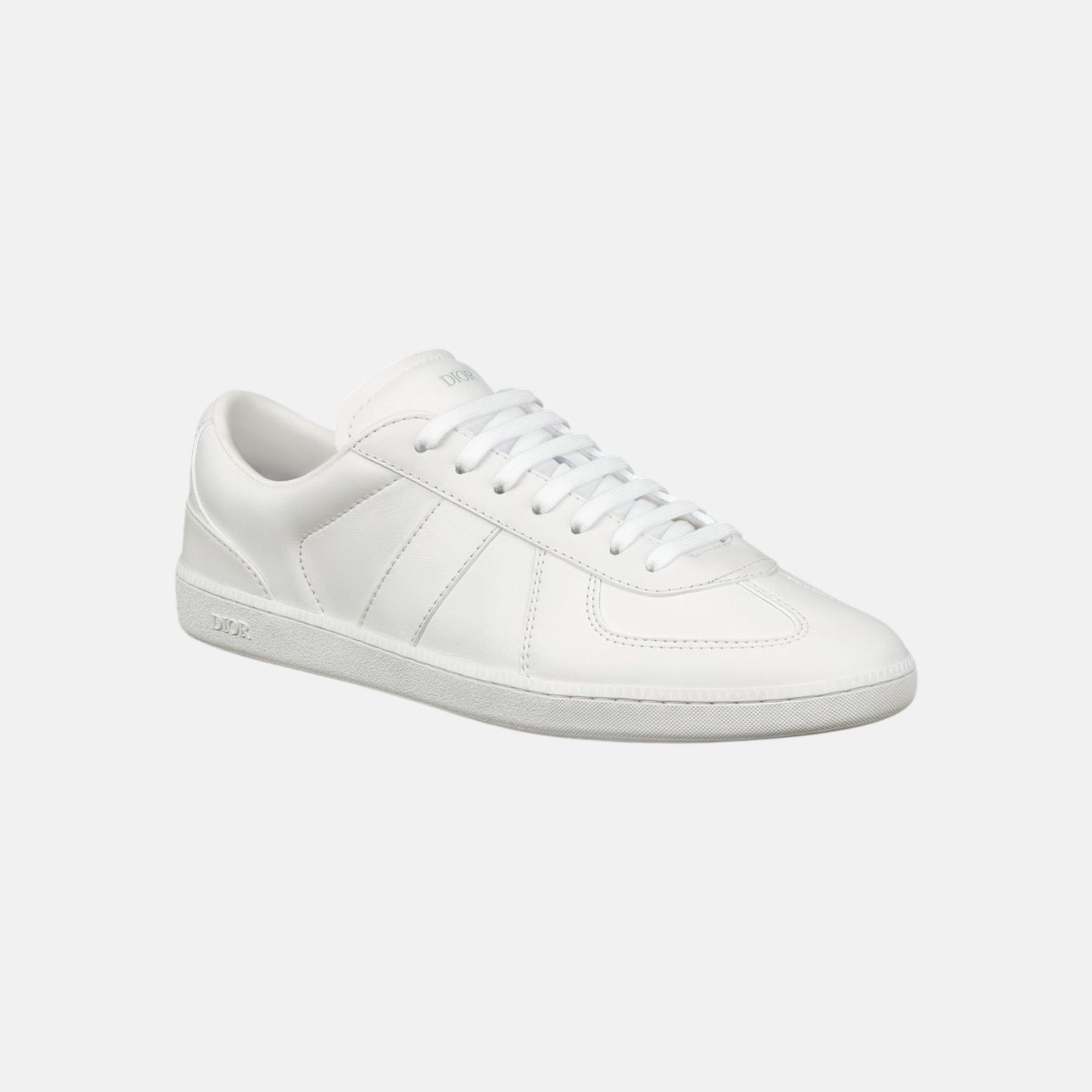Dior B01 Matchpoint Sneaker In Smooth Calfskin, White, Front
