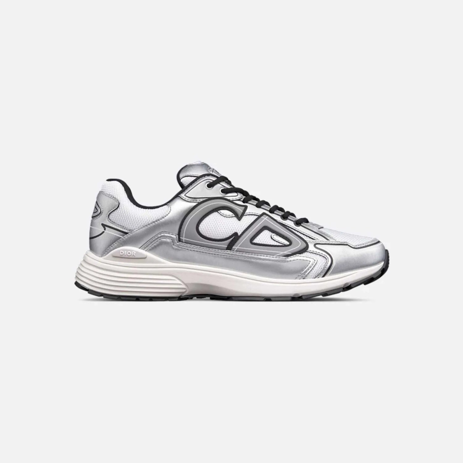 Dior B30 Countdown Sneaker Mesh &amp; Technical Fabric ,White,  Side