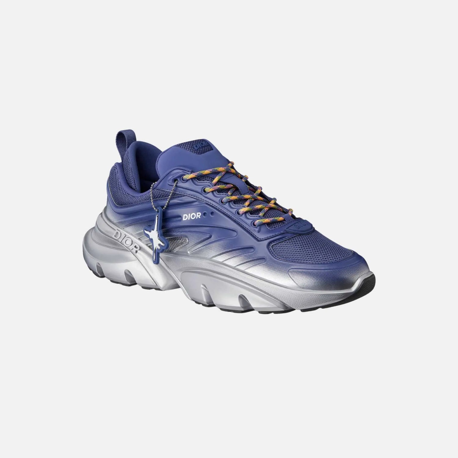 Dior B44 Blade Sneaker Dior &amp; Lewis Hamilton Limited &amp; Numbered Edition, Blue, Side&amp; Front