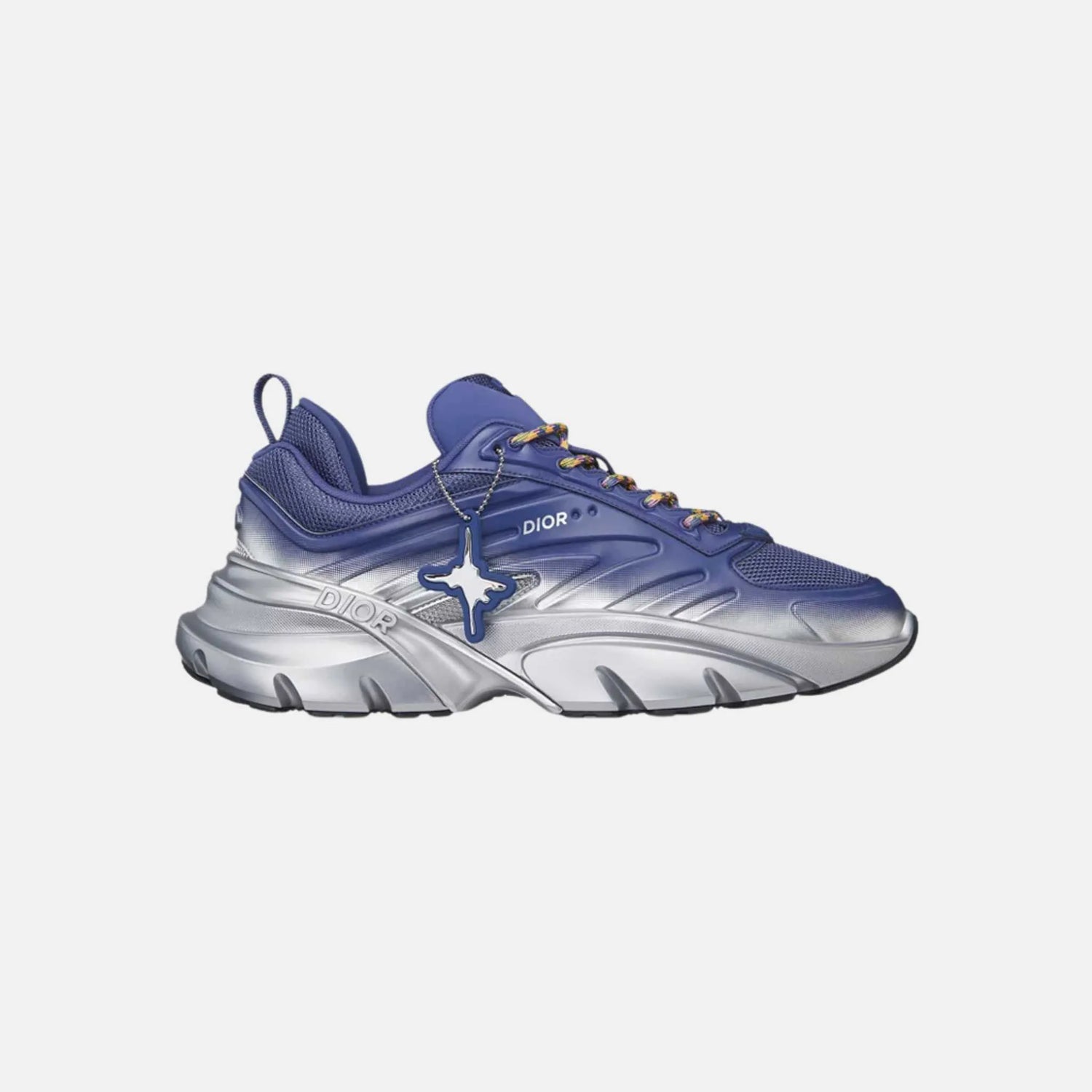 Dior B44 Blade Sneaker Dior &amp; Lewis Hamilton Limited &amp; Numbered Edition, Blue, Side