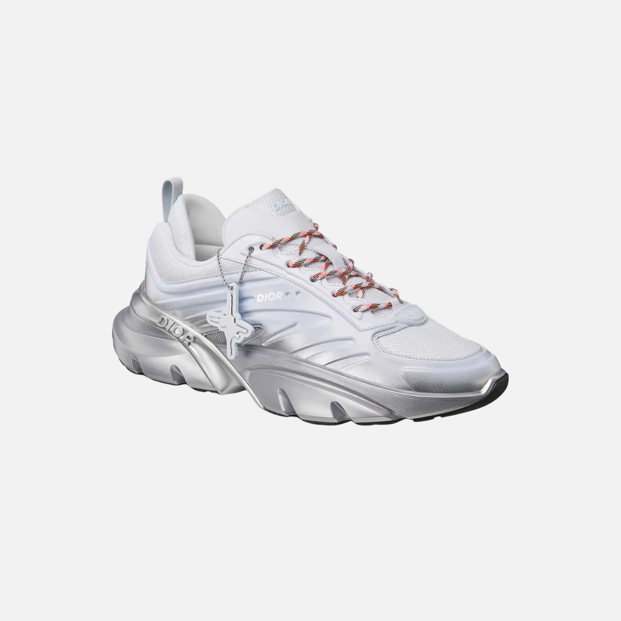 Dior B44 Blade Sneaker Dior &amp; Lewis Hamilton Limited &amp; Numbered Edition, White, Side &amp; Front