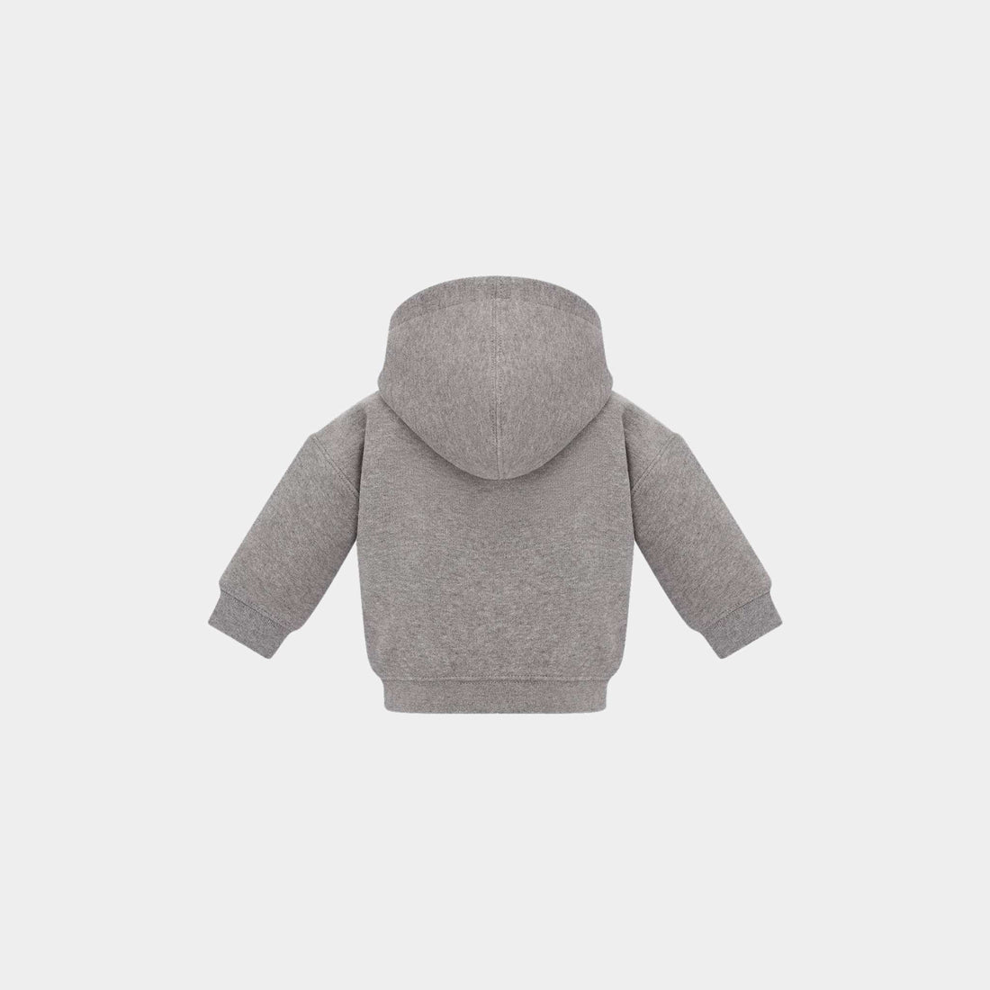 alt
سويتشيرت بغطاء رأس وسحّاب من Dior Baby Christian Dior Couture، قطن فليس، رمادي ممزوج، ظهر