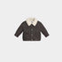 Dior Baby Jacket Anthracite Gray Denim-Effect Cotton Gabardine, Front