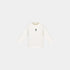 Dior Baby Long-Sleeved T-Shirt Ivory Ribbed Cotton Jersey, Front