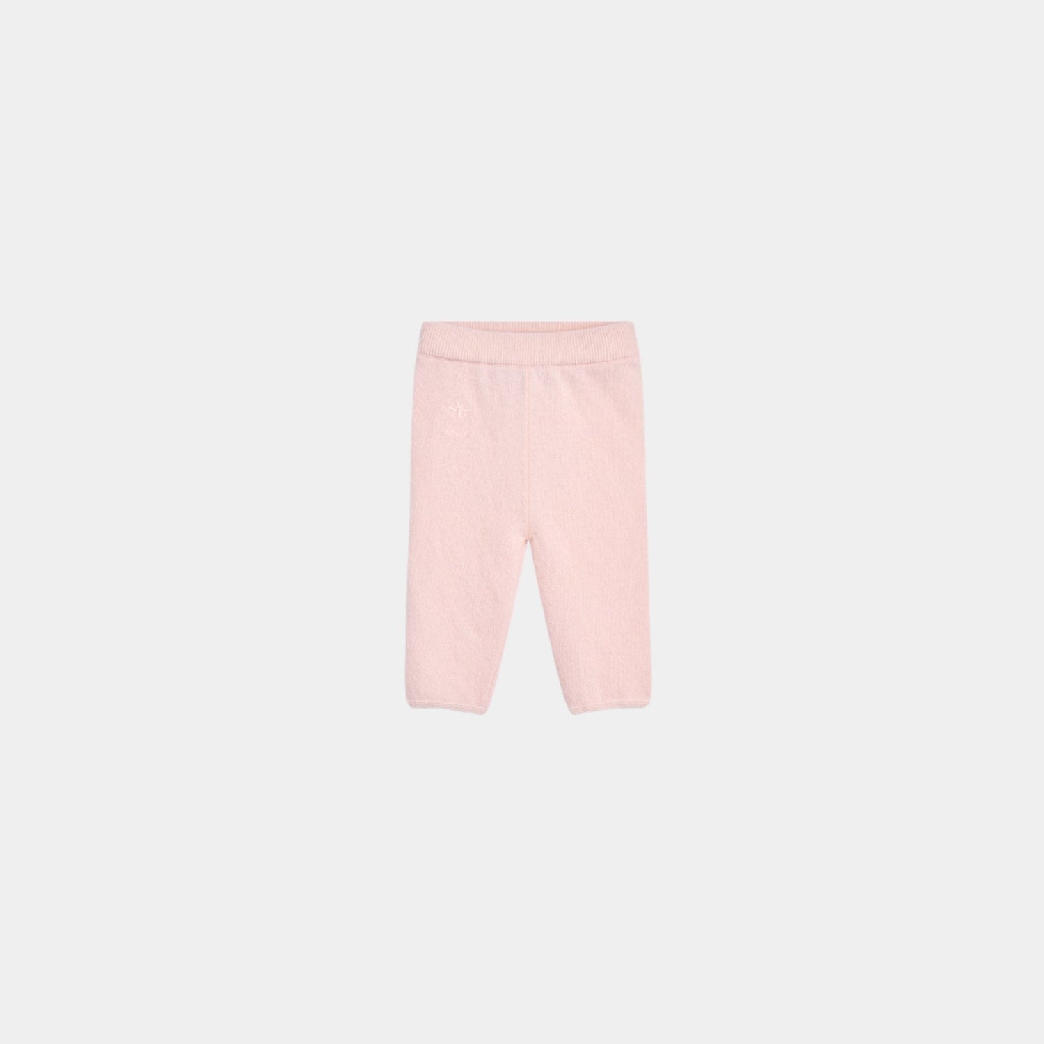 Dior Baby Outfit Pale Pink Wool and Cashmere Knit, Pajama, Pants, Front