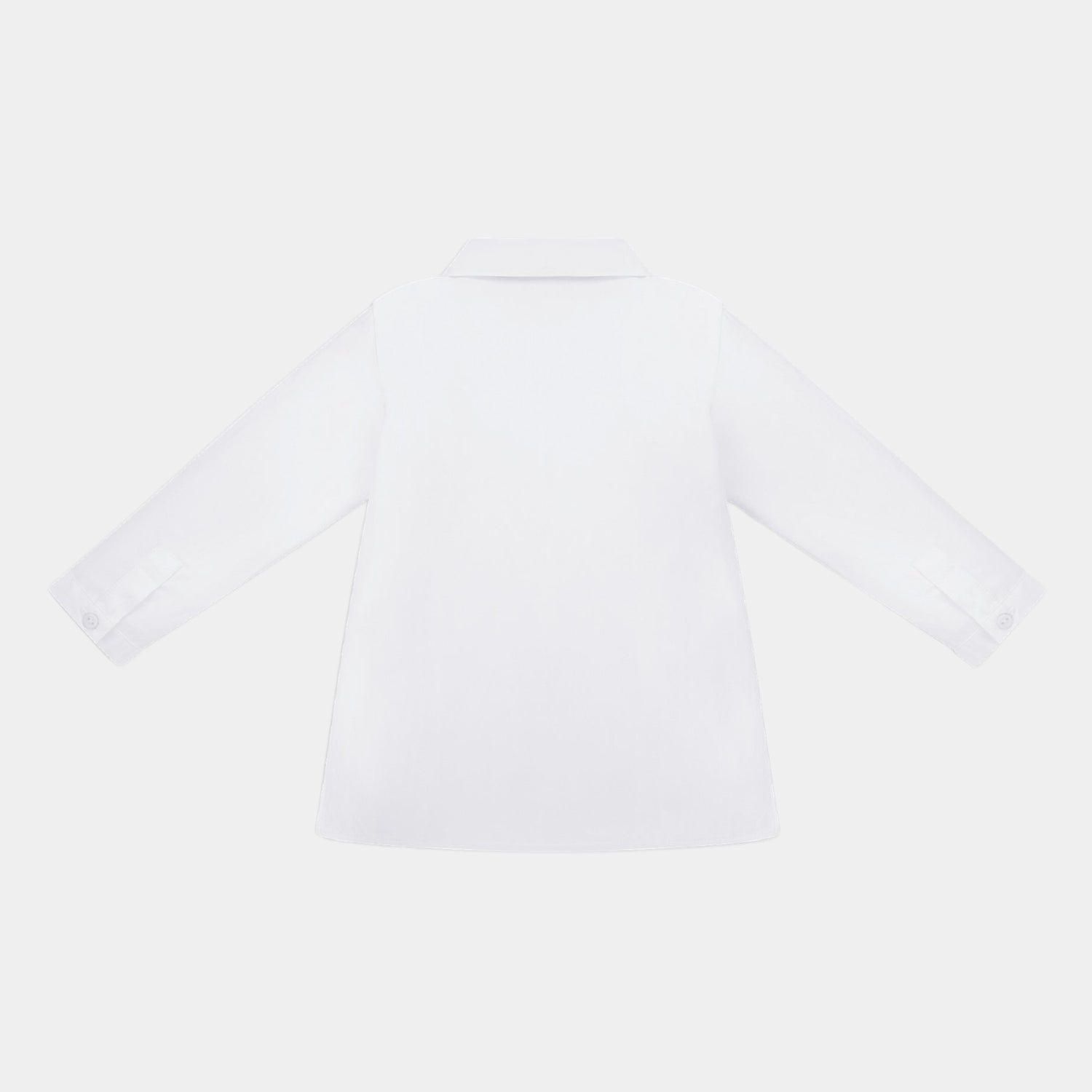 Dior Baby Shirt White Cotton-Blend Poplin, Back