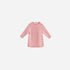 Dior Baby Straight Dress Antique Pink Cannage Wool-Cashmere Knit, Front