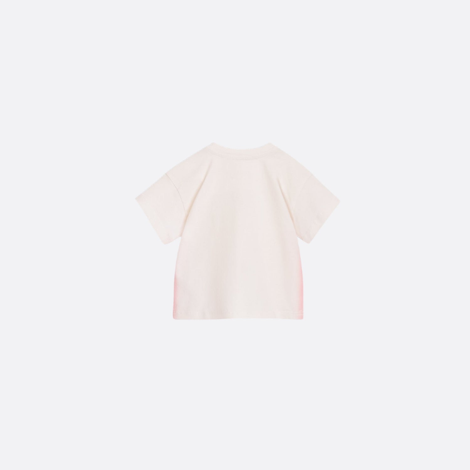 Dior Baby T-Shirt Vanilla White Cotton Jersey, Back