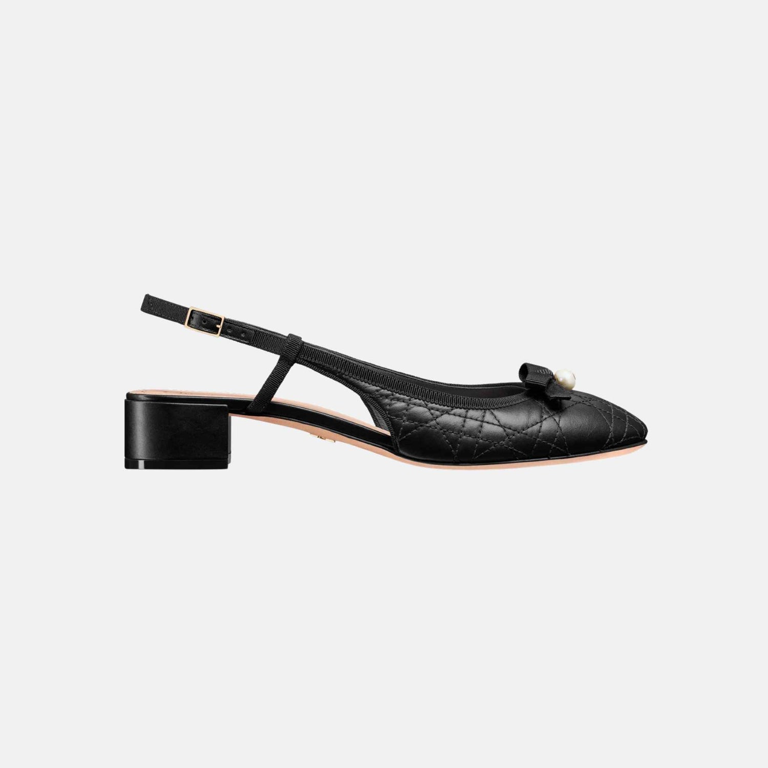 Dior Ballet Slingback Pump, Side, Black