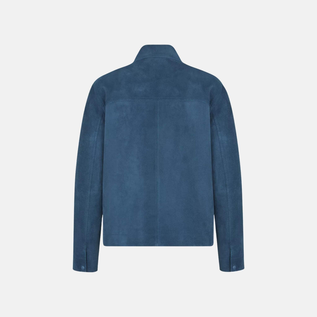 Dior Blouson Jacket In Lambskin, Dark Blue, Back