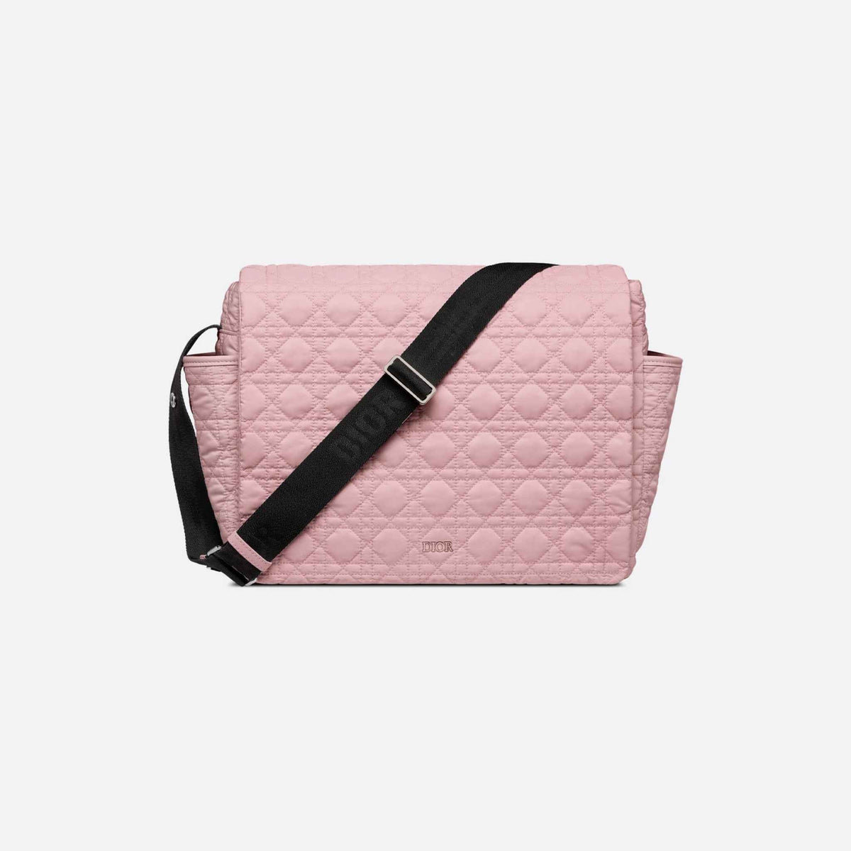 Changing Bag Pale Pink Macrocannage Technical Canvas