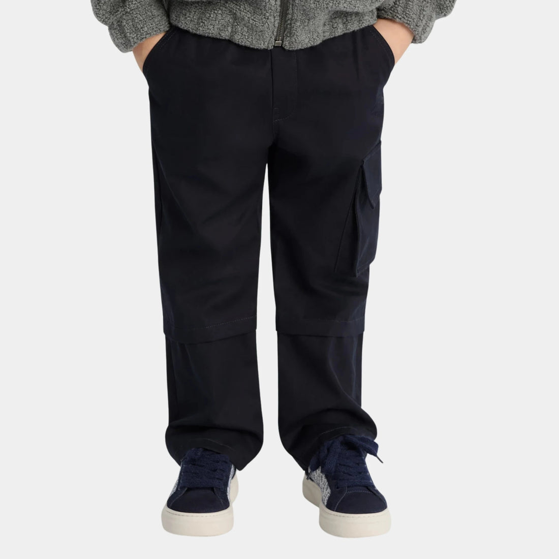 Dior Childrens Pants Black Cotton Gabardine, Model