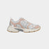 Dior Chrono Sneaker Trainers White MEsh with Nude and Sliver tone Leather,side