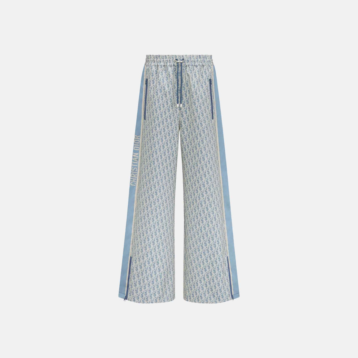 Dioriviera Flared Pants in Oblique Jacquard Taffeta