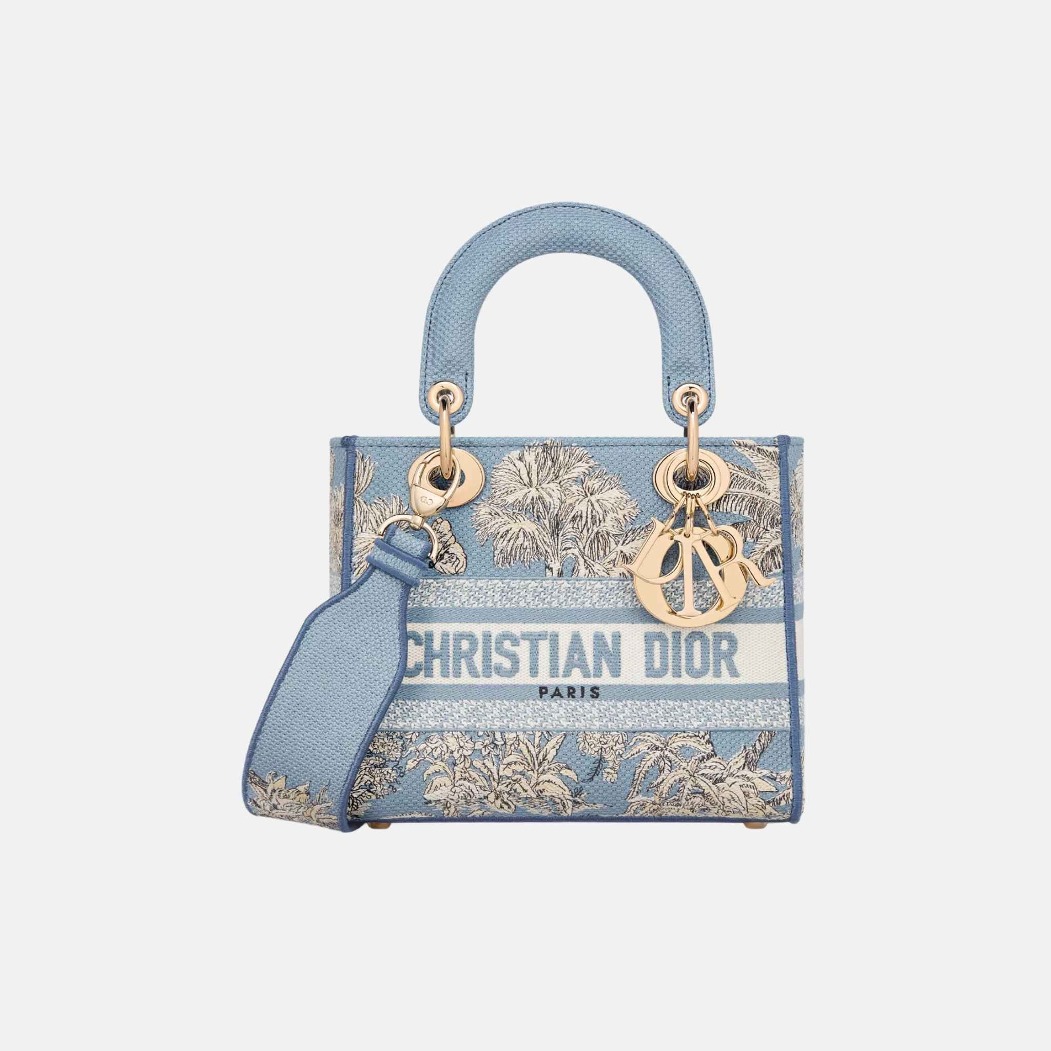 【カジュアル♪】 Dior Dioriviera Lady D-Lite バッグ スモール DIOR | Dioriviera Lady D-Lite バッグ スモール トワル ドゥ
