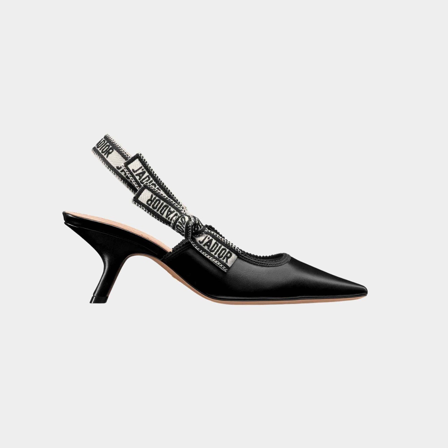 Dior JAdior Slingback Pump Black Calfskin, Side 