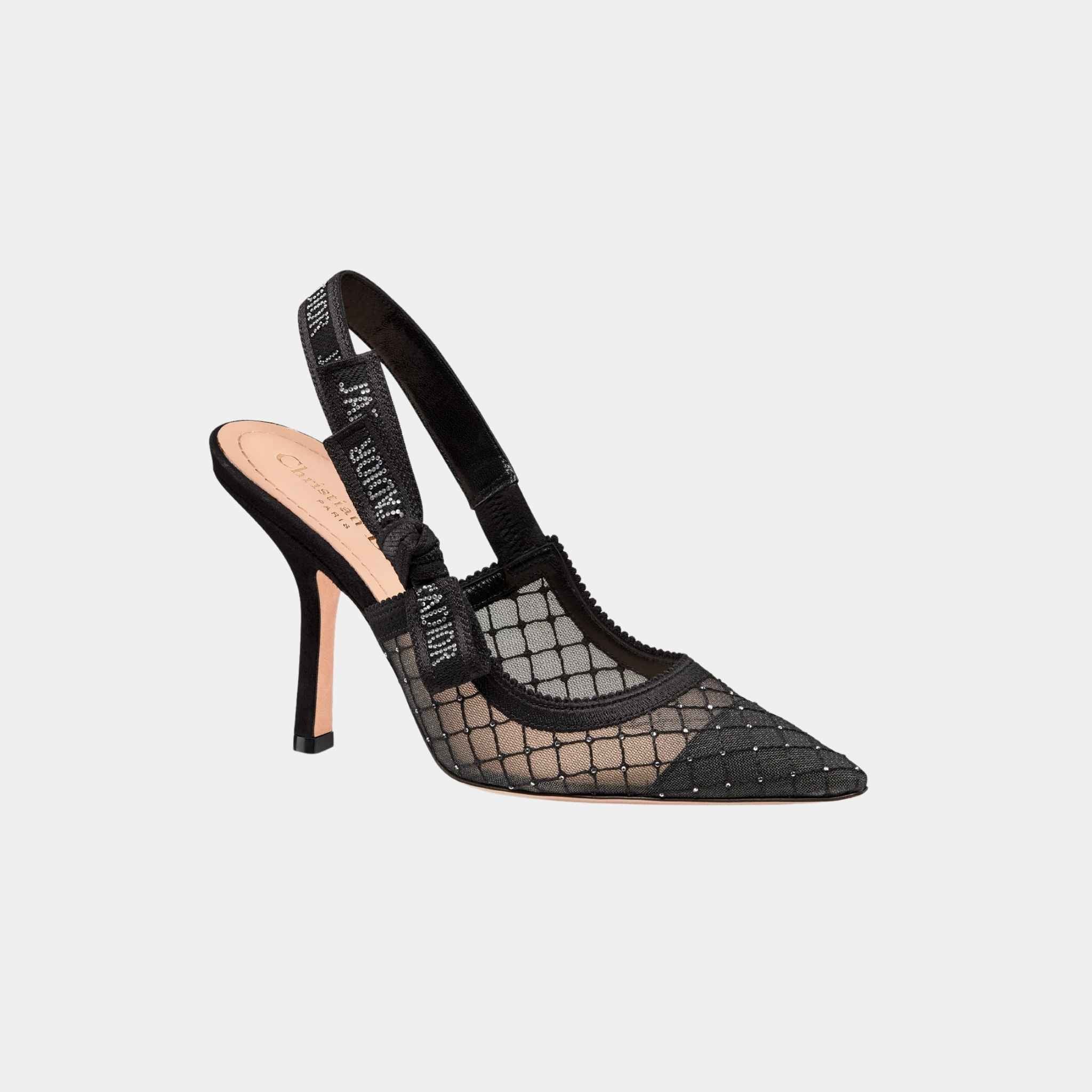 Dior mesh slingback on sale