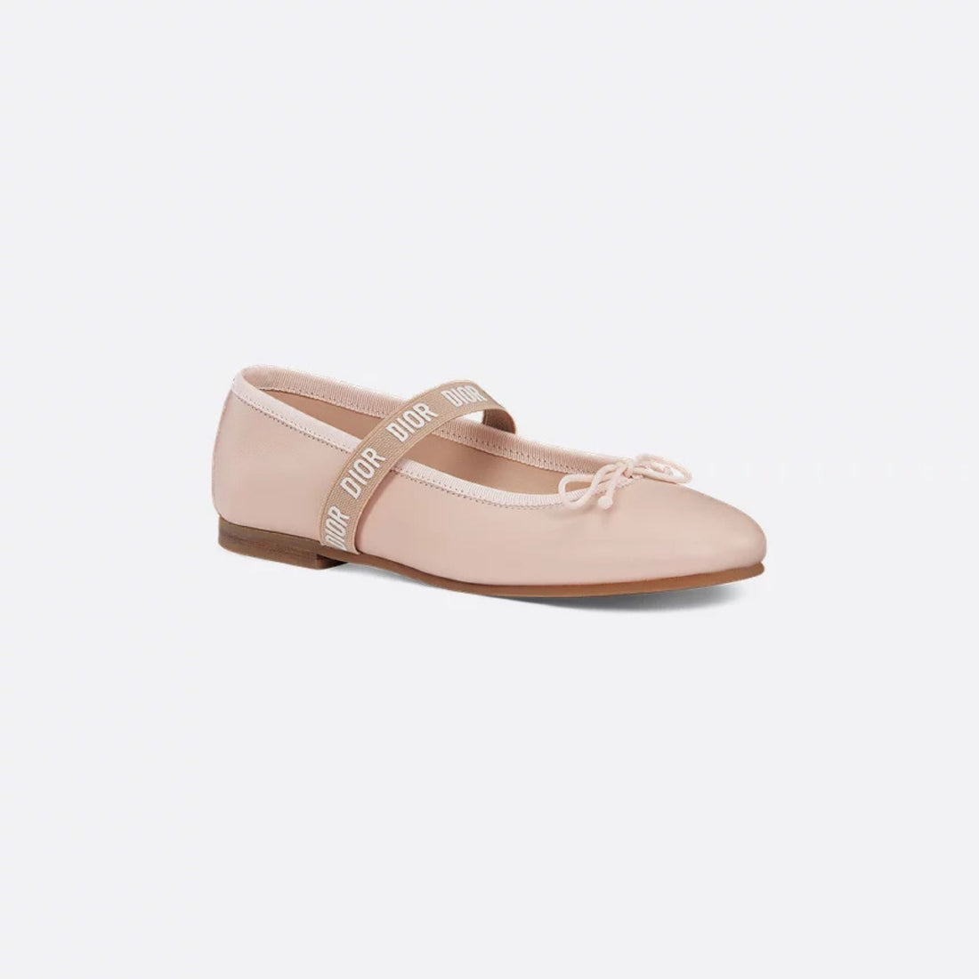 alt
حذاء باليه Dior Kids من جلد العجل، وردي فاتح، من الأمام