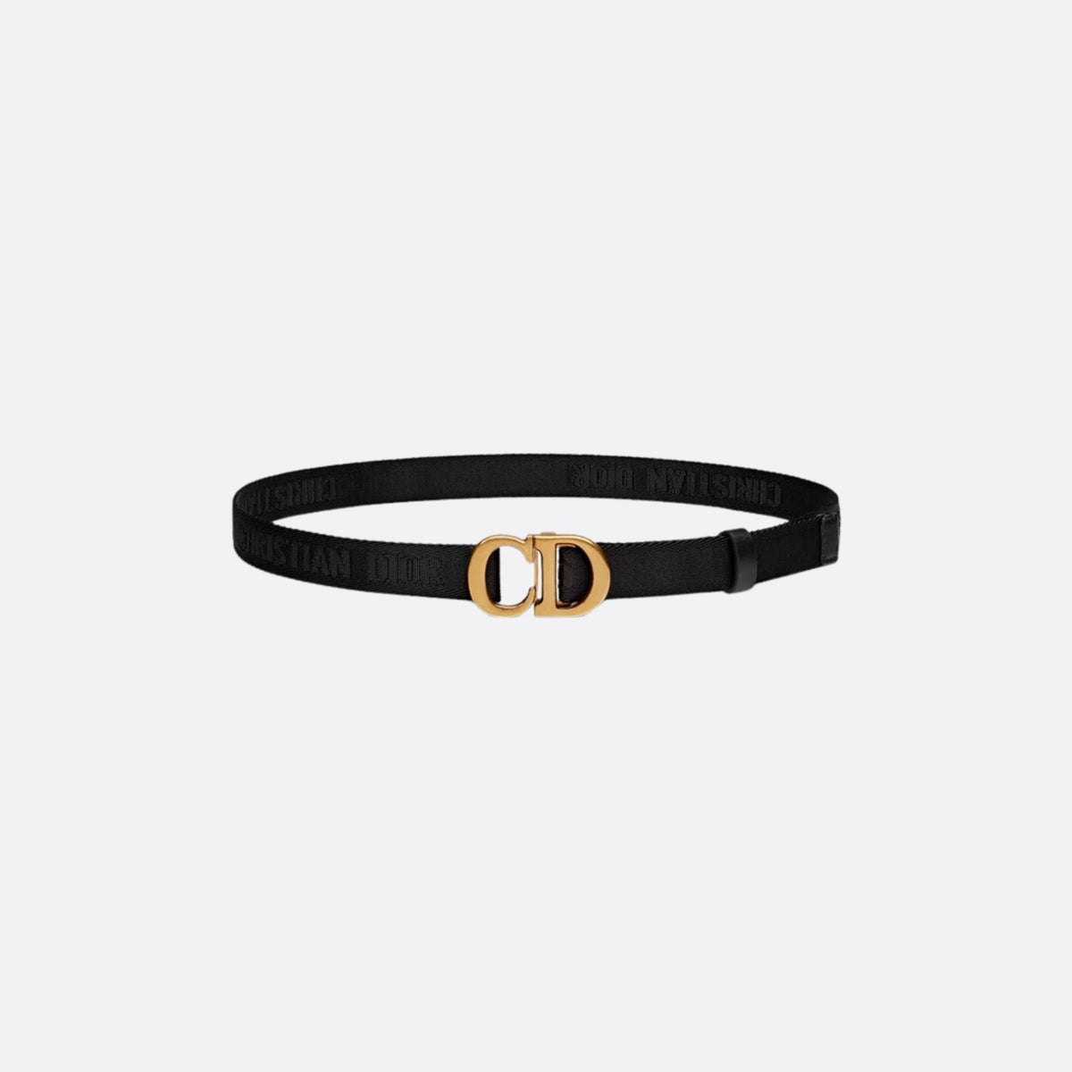Kids Belt Black Technical Fabric