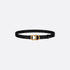 Dior Kids Belt Black Technical Fabric, Front View