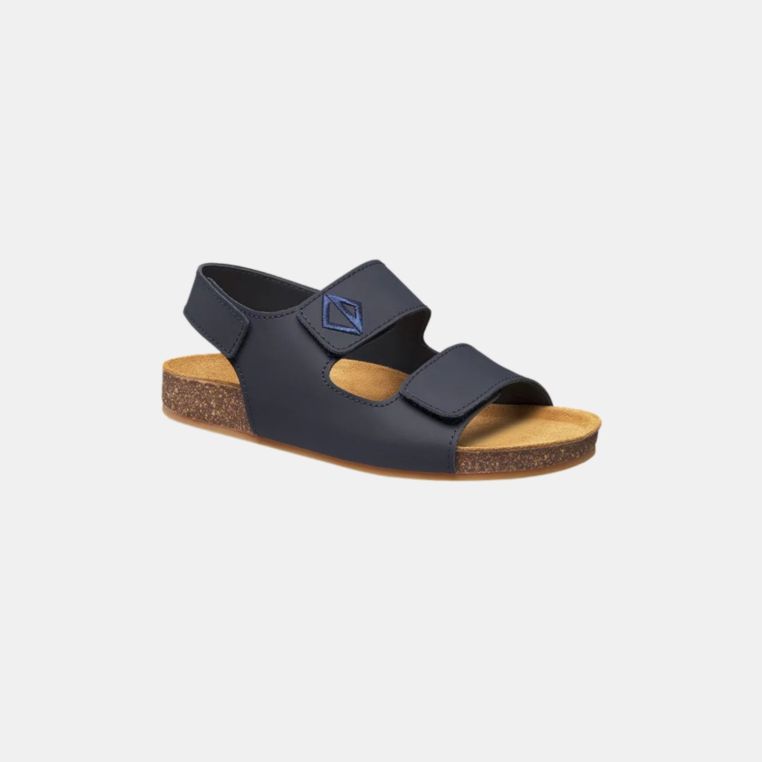 Dior Kids Blue Suede Sandal  New for Spring Summer 2024,Top, Side View 