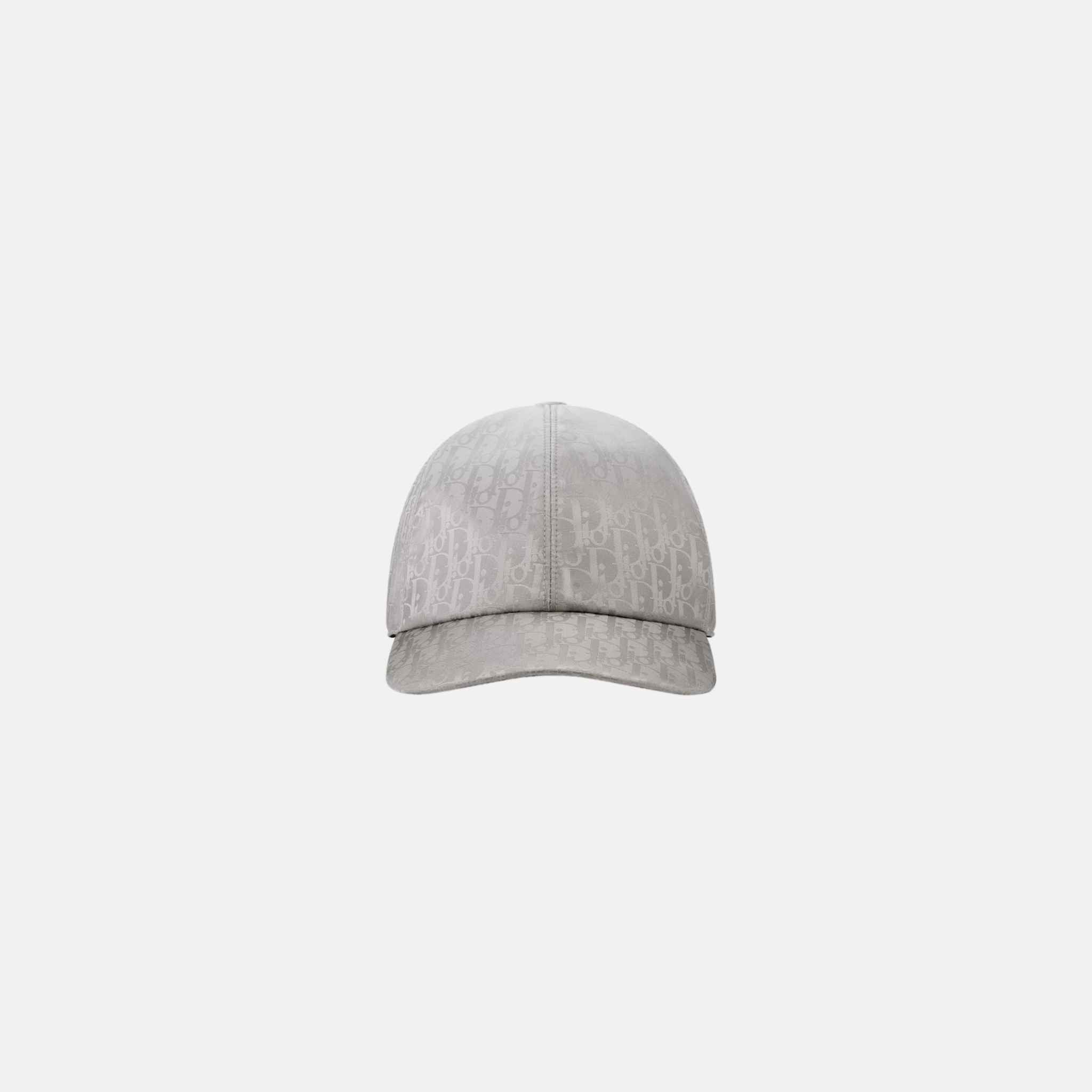 Dior Kids Cap Gradient Dior Oblique Technical Jacquard, Grey, Front