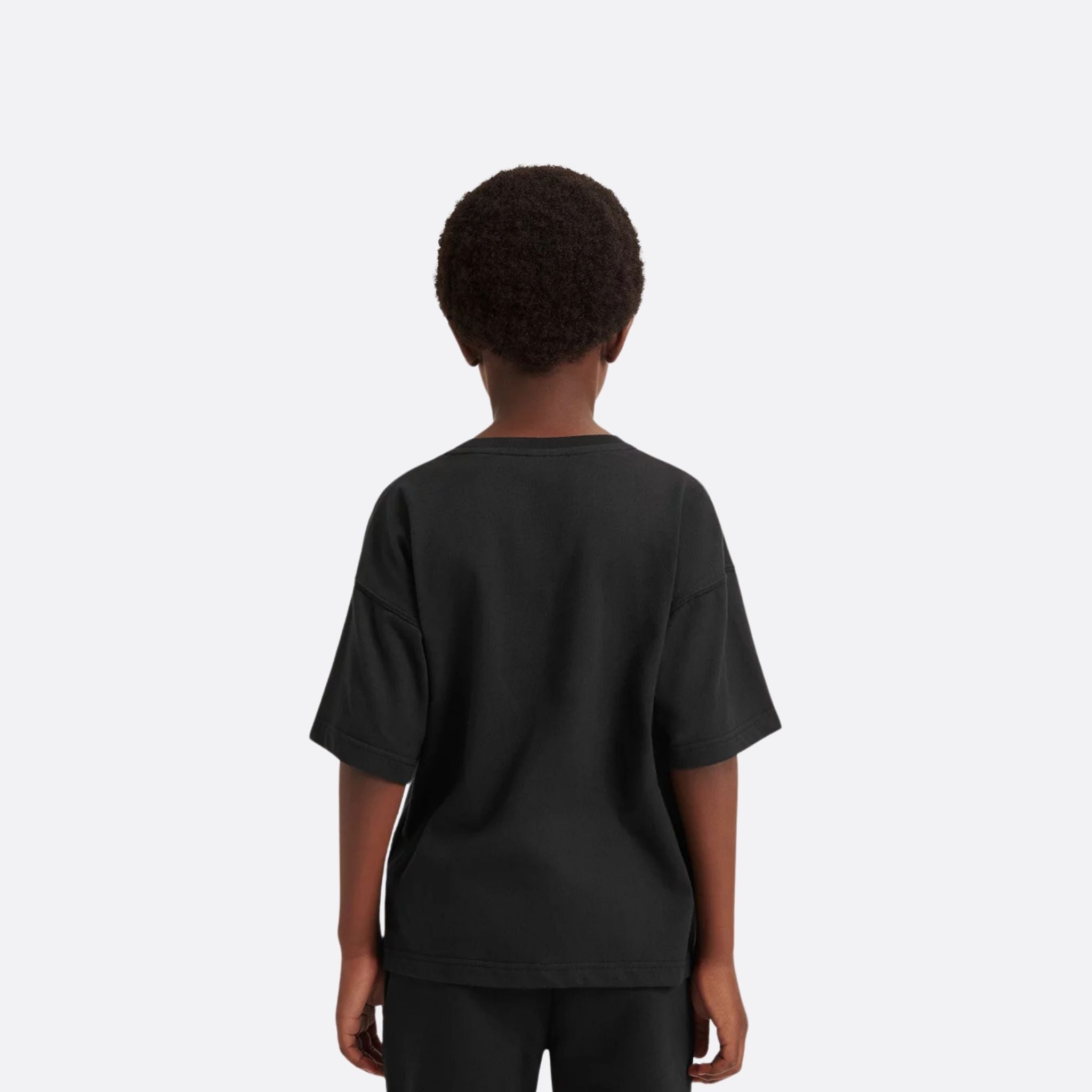 Dior Kids Christian Dior Couture T-Shirt Cotton Jersey, Black, Model, Back