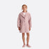 Dior Kids Coat Antique Pink Wool & Cashmere with Cannage Fabric, Model