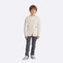 Dior Kids DIOR AND HYLTON NEL Cardigan Ivory Cotton Blend Knit, Model