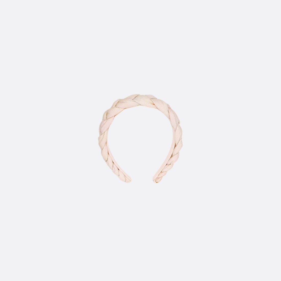 Dior Kids Headband Metallic Multicolor Tulle, Front View