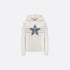 Dior Kids Hooded Sweater Wool Knit, Ivory, Front