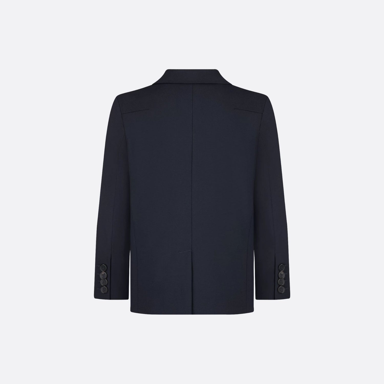 Dior Kids Suit Jacket Navy Blue Wool, Back