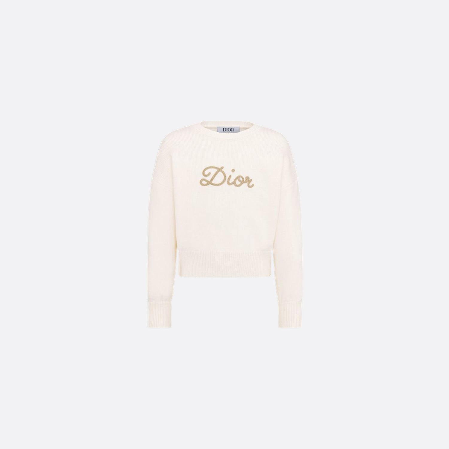 Kids Sweater Ivory Wool Knit