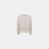 Dior Kids Sweater Wool Knit Gradient Dior Oblique Jacquard, Beige, Front