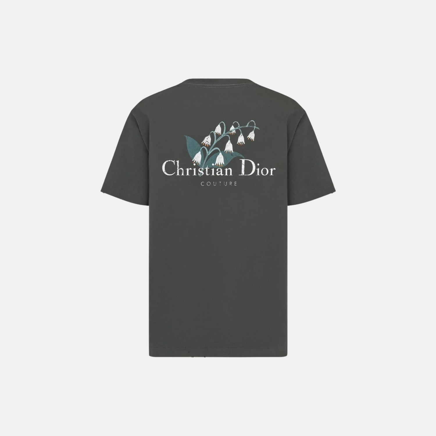 Dior Lily Of The Valley T Shirt In Cotton Jersey Relaxed Fit, Back