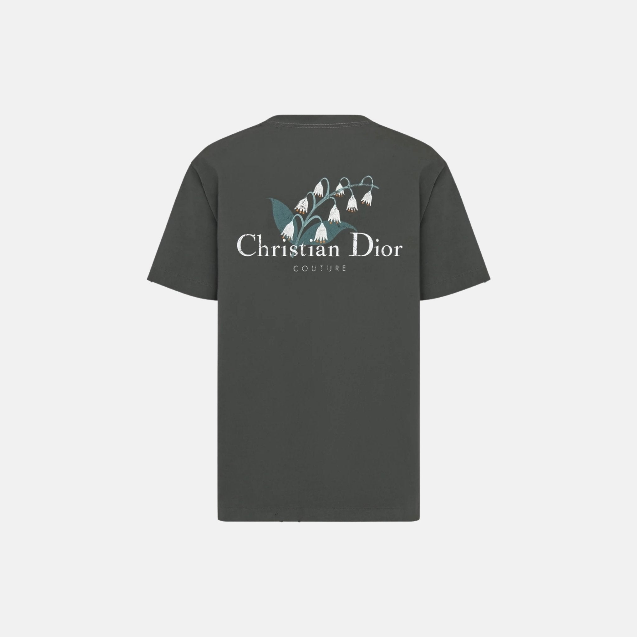Dior Lily Of The Valley T Shirt In Cotton Jersey Relaxed Fit, Back