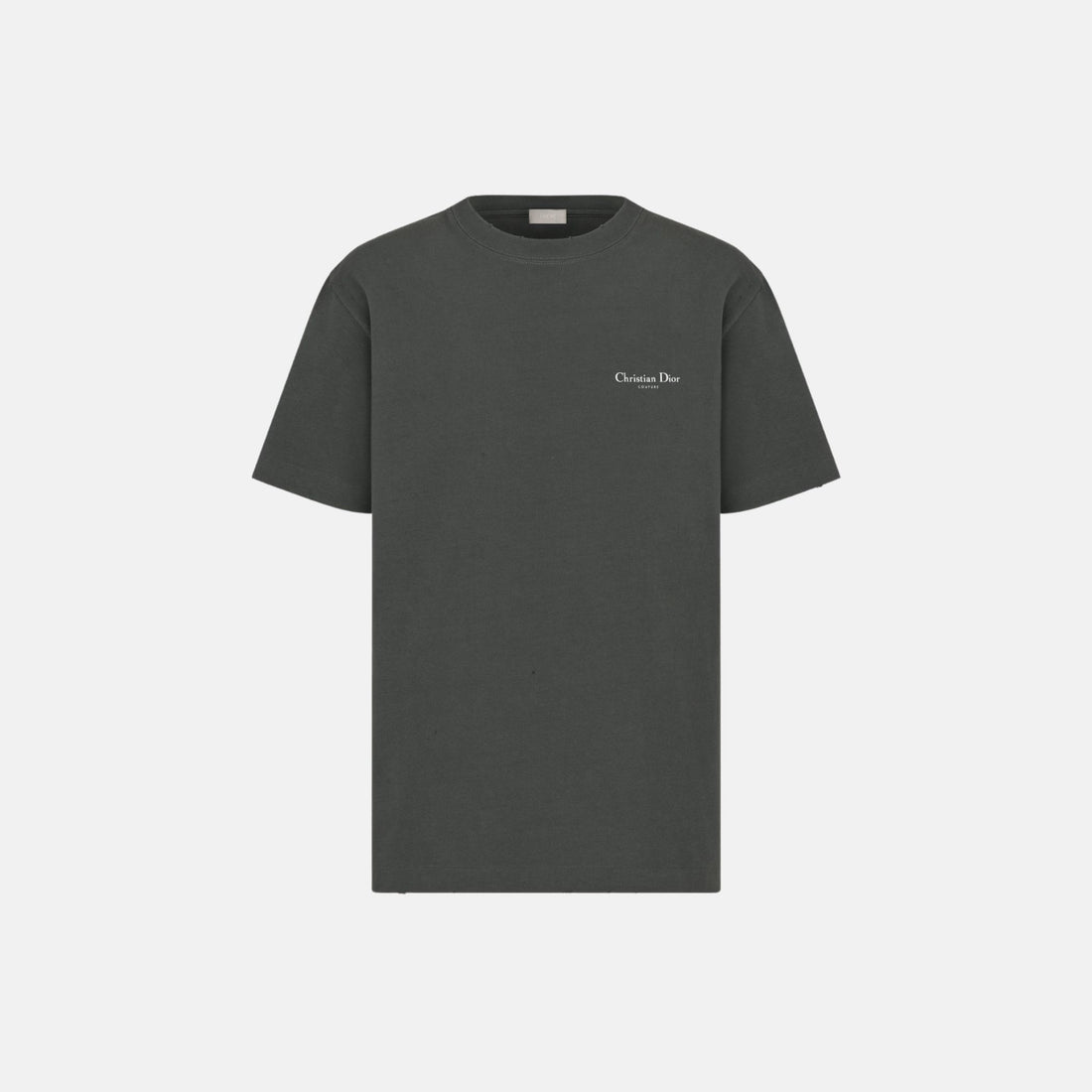 Dior Lily Of The Valley T Shirt In Cotton Jersey Relaxed Fit, Front