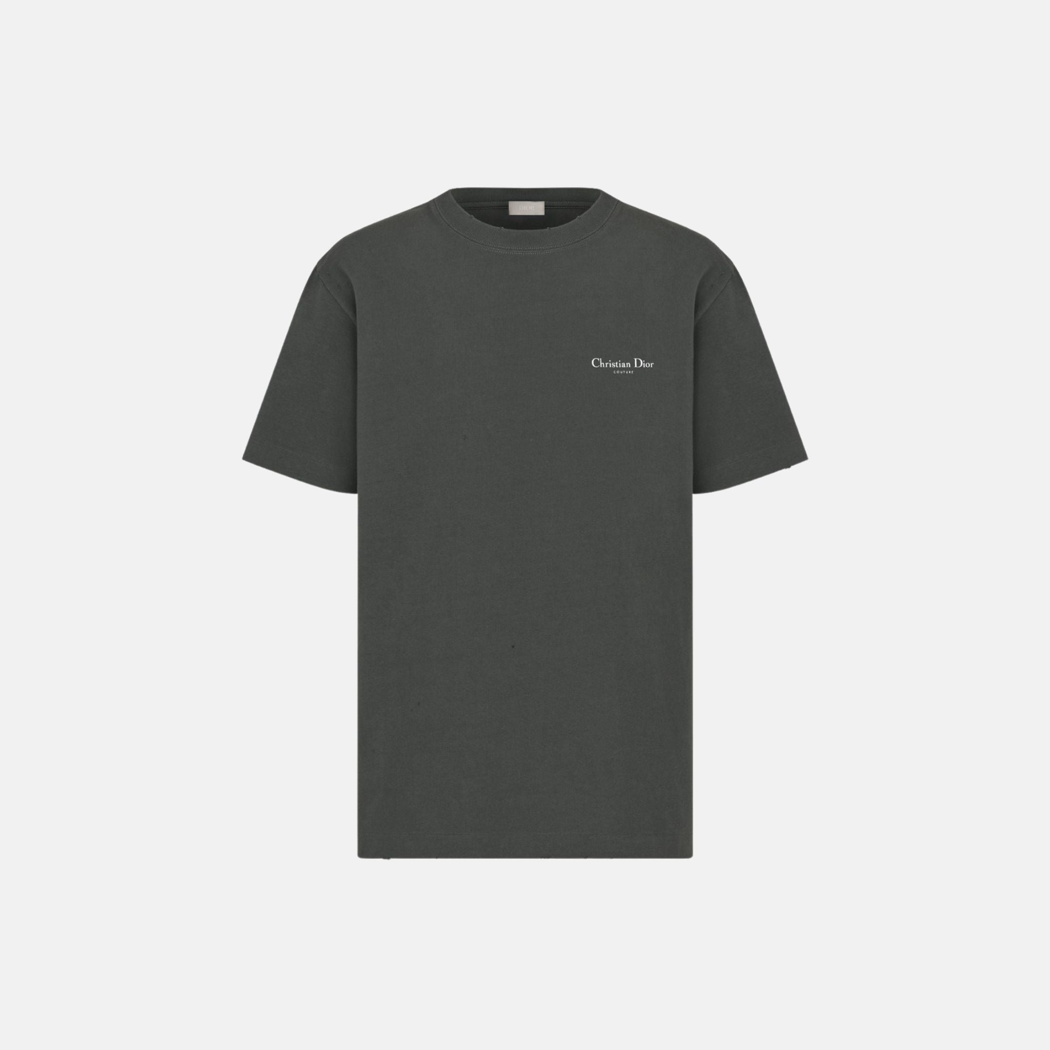 Dior Lily Of The Valley T Shirt In Cotton Jersey Relaxed Fit, Front