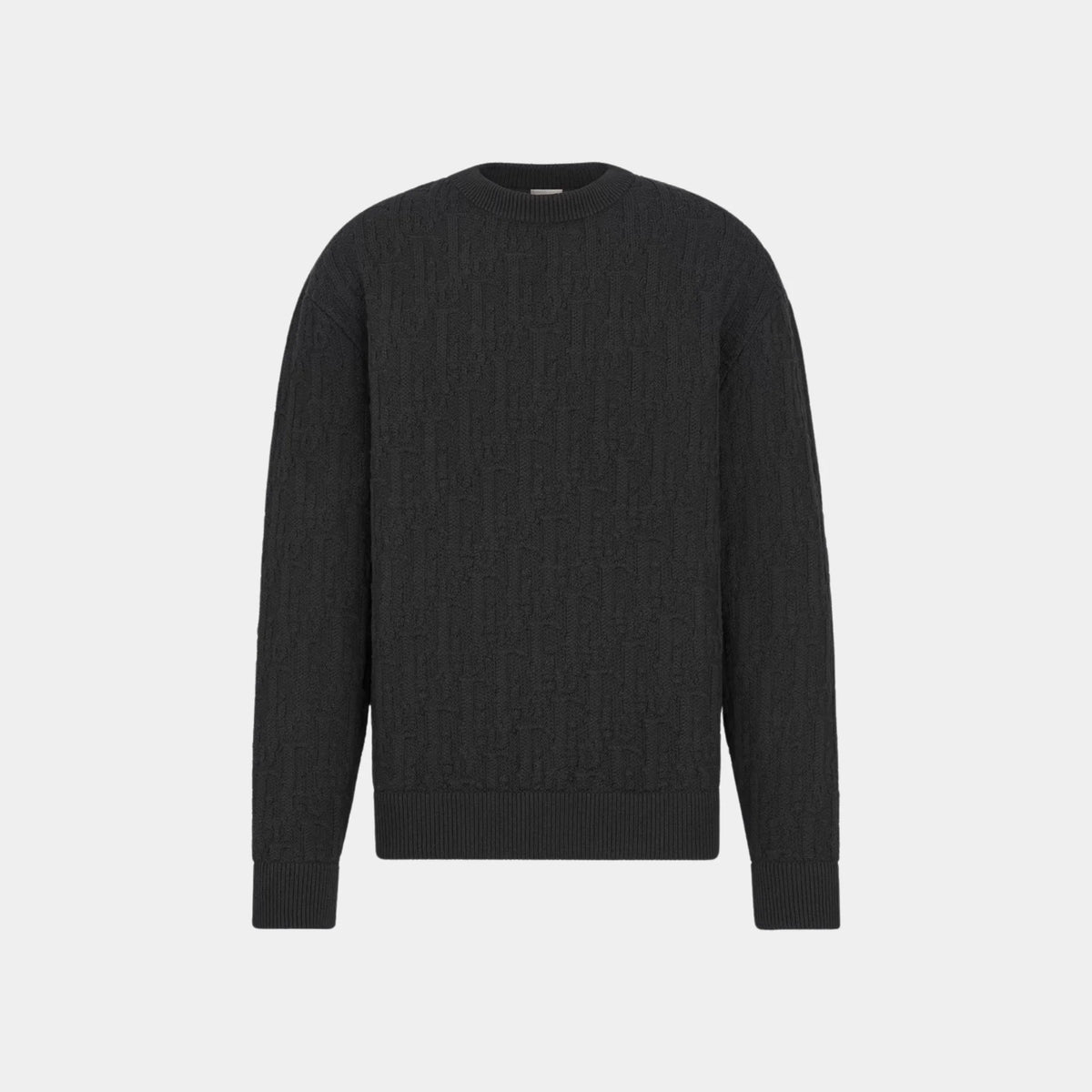 Oblique Sweater In Cotton Blend Jacquard