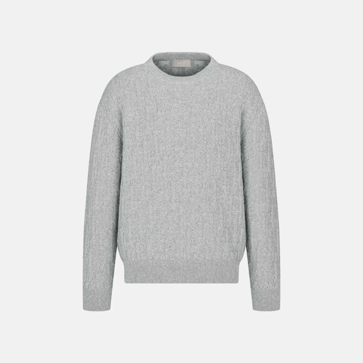 Oblique Sweater In Cotton Blend Jacquard
