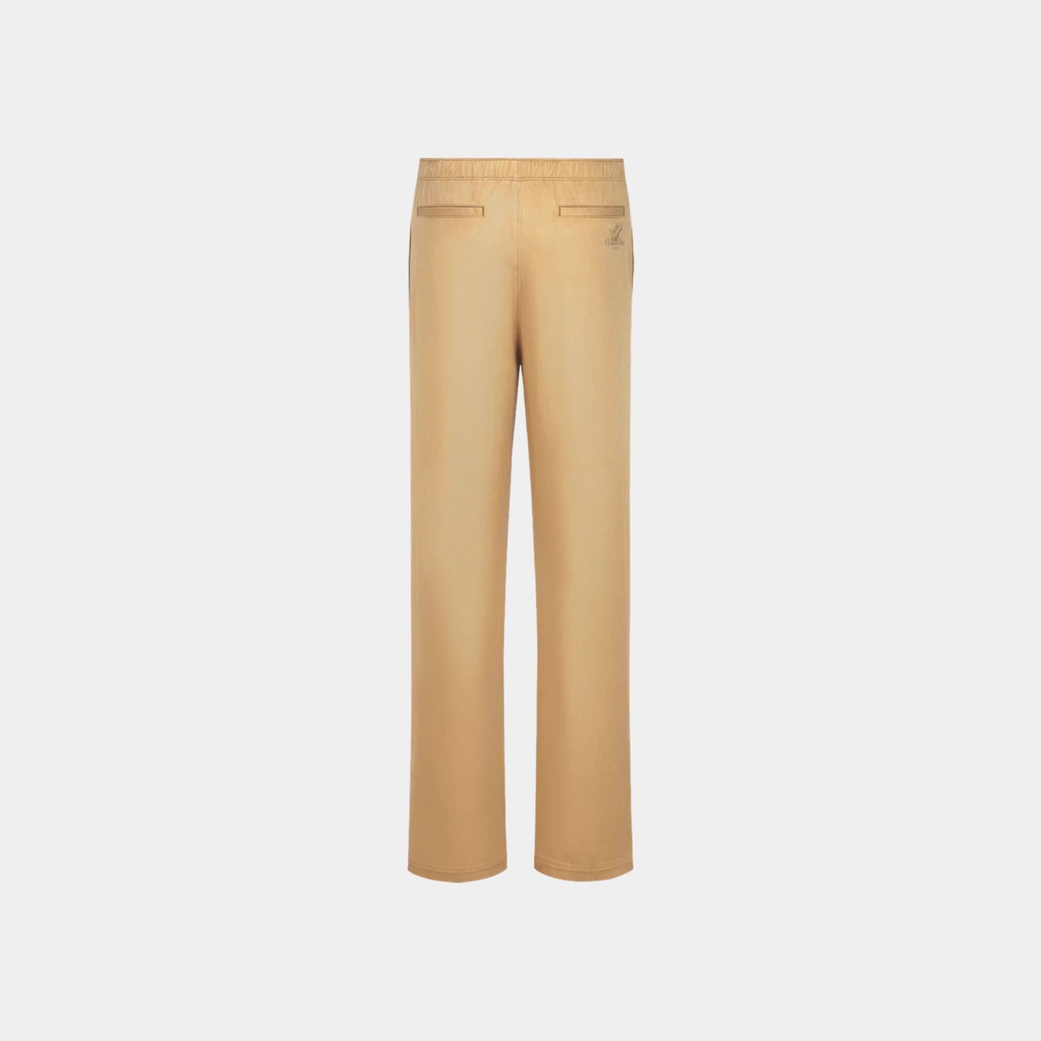 Dior Pants With Christian Dior Couture In Cotton Gabardine, Brown, Back