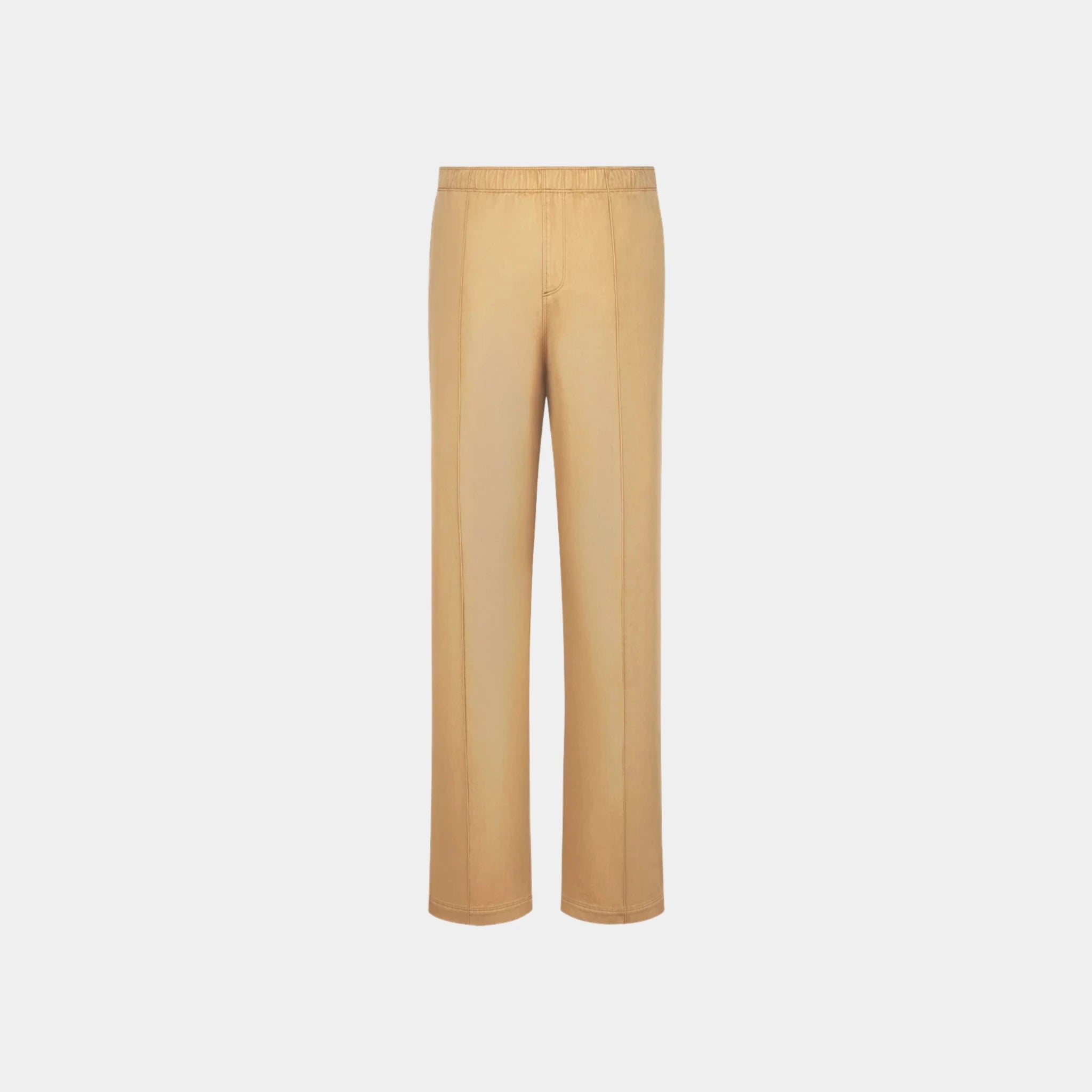 Dior Pants With Christian Dior Couture In Cotton Gabardine, Brown, Front