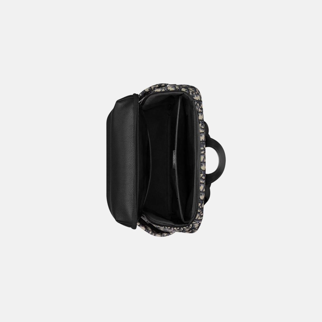 alt
حقيبة ظهر Dior Rider Soft بسحاب من جاكار Oblique وجلد عجل محبب، بيج، من الداخل