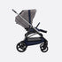 Dior Newborn Stroller Blue and Beige Dior Oblique Technical Canvas, SideView